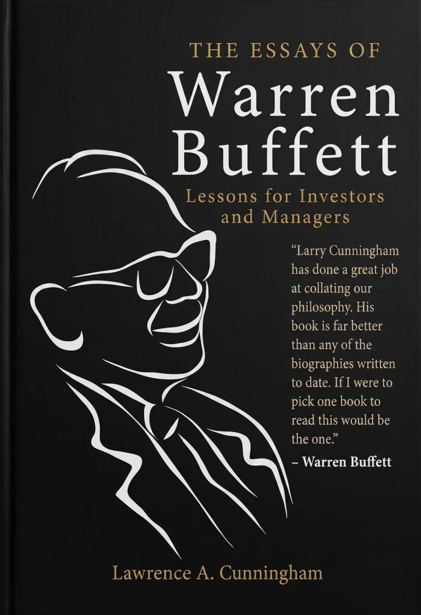 Capa de Essays of Warren Buffett